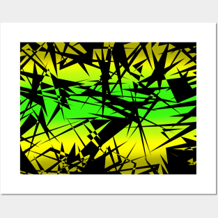 Jamaican Flag - Scratch Flag Design Posters and Art